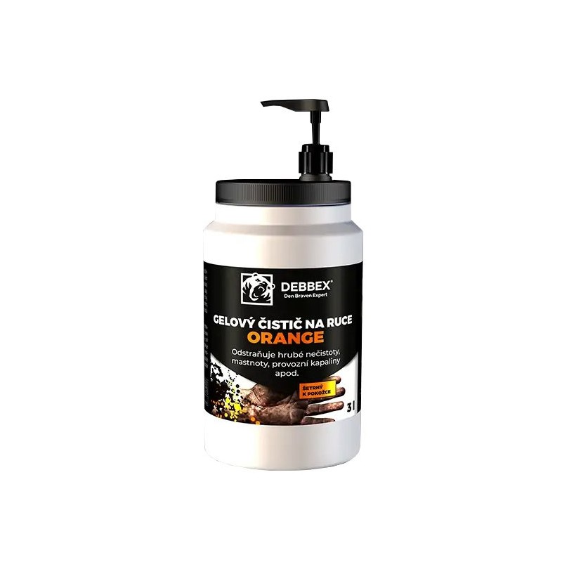 Čistič na ruky DEBBEX Orange 3l