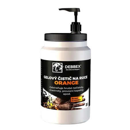 Čistič na ruky DEBBEX Orange 3l